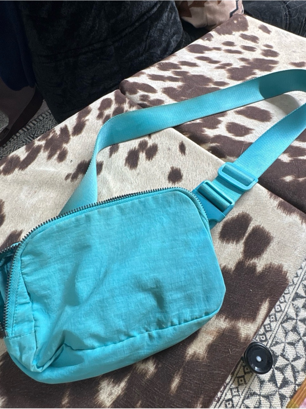 lululemon athletica Teal Crossbody Sling Bag